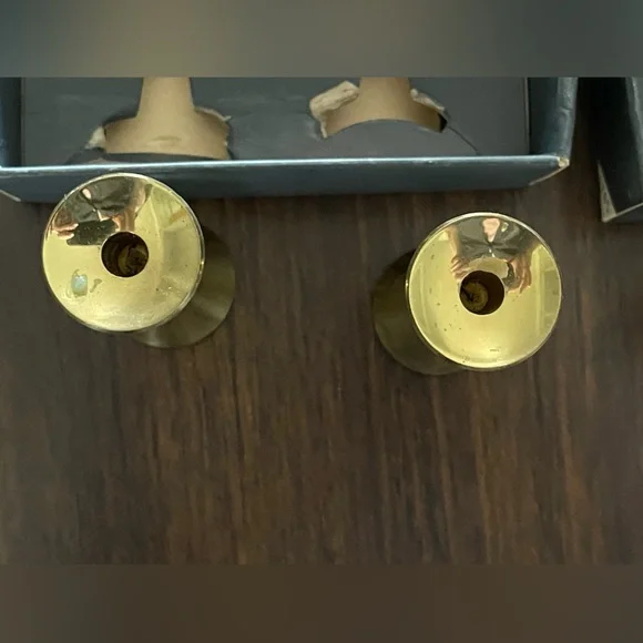 1950s Dansk Designs Solid Brass Candlesticks Set of 6 JHQ Quistgaard MCM - Picture 6 of 11